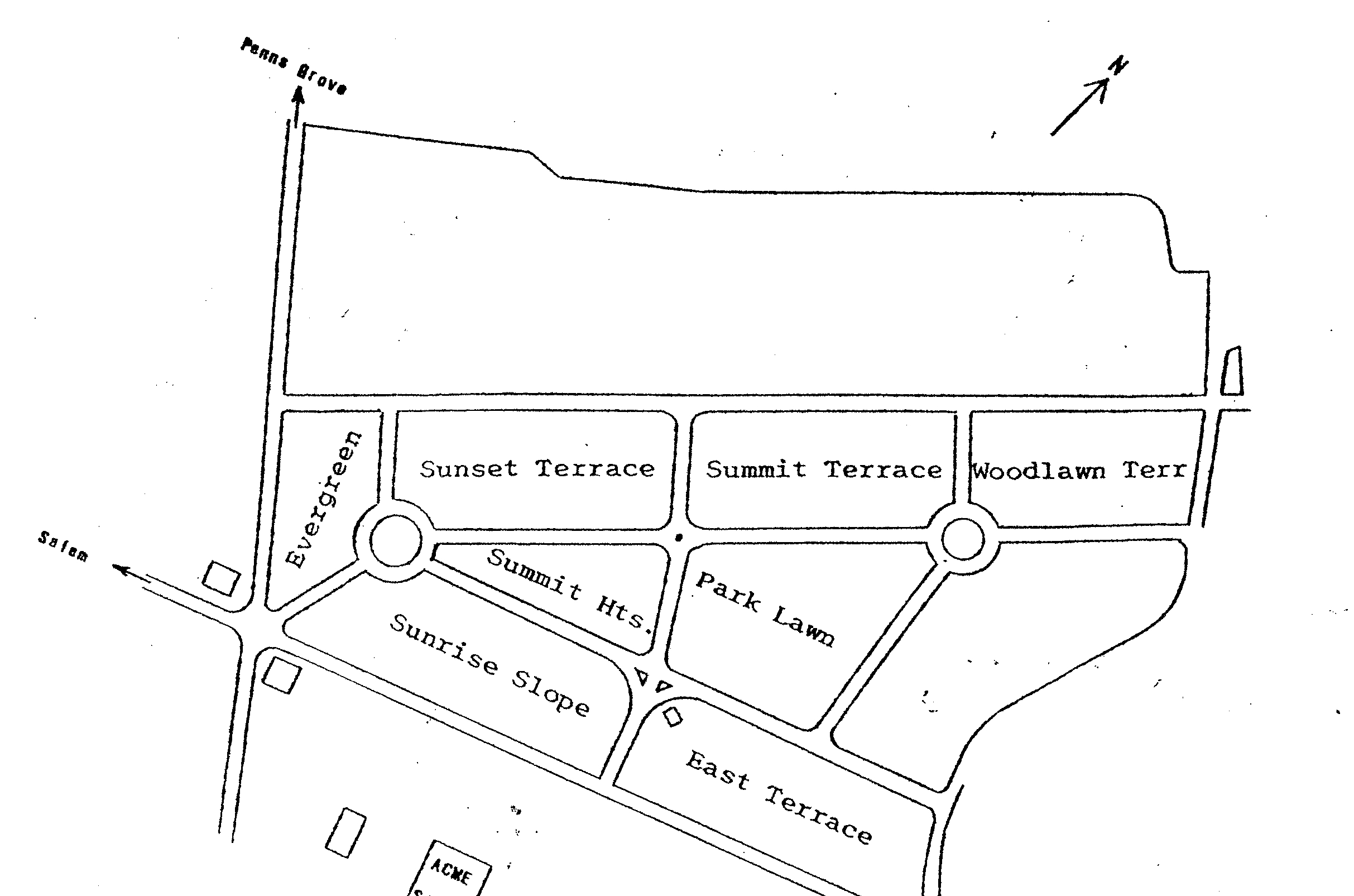 Lawnside Cemetery, Woodstown, Salem, New Jersey